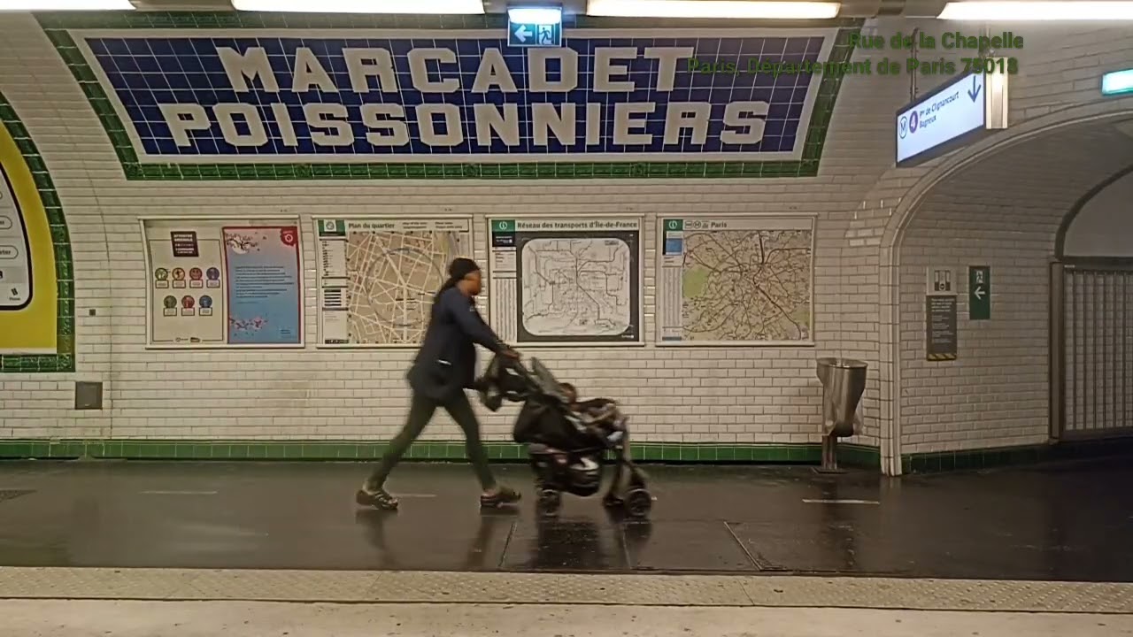 Ligne 12 : MF67 D Noire (3043) Porte de la Chapelle (Adidas Aréna) à Pigalle