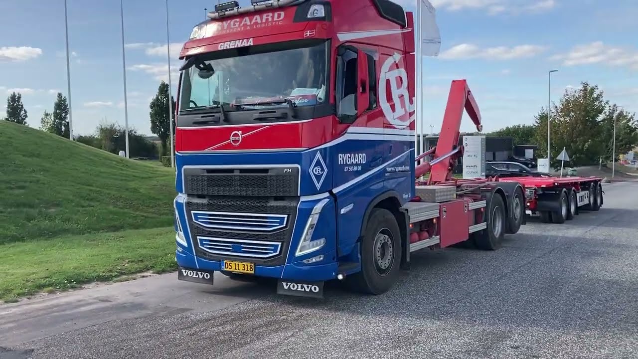 Ny AMT AO470 - 4 akslet overføringsanhænger - Leveret til Rygaard Transport