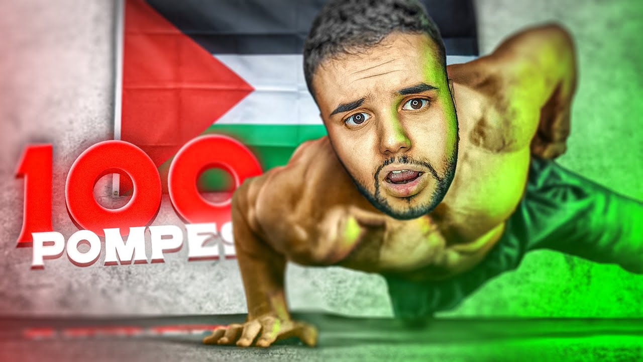 100 POMPES POUR UN EVENT CARITATIF ! (1€ = 1 POMPE POUR LA PALESTINE)
