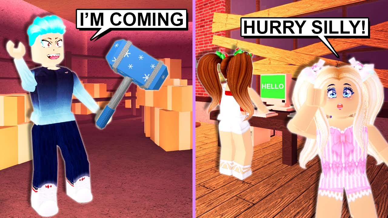 I got EXTREMELY SCARED trying to escape the BEAST with IAMSANNA and DINO (Roblox)