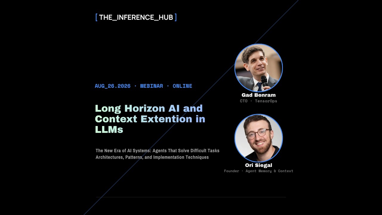 THE INFERENCE HUB - Long Horizon AI and Context Extension in LLMs