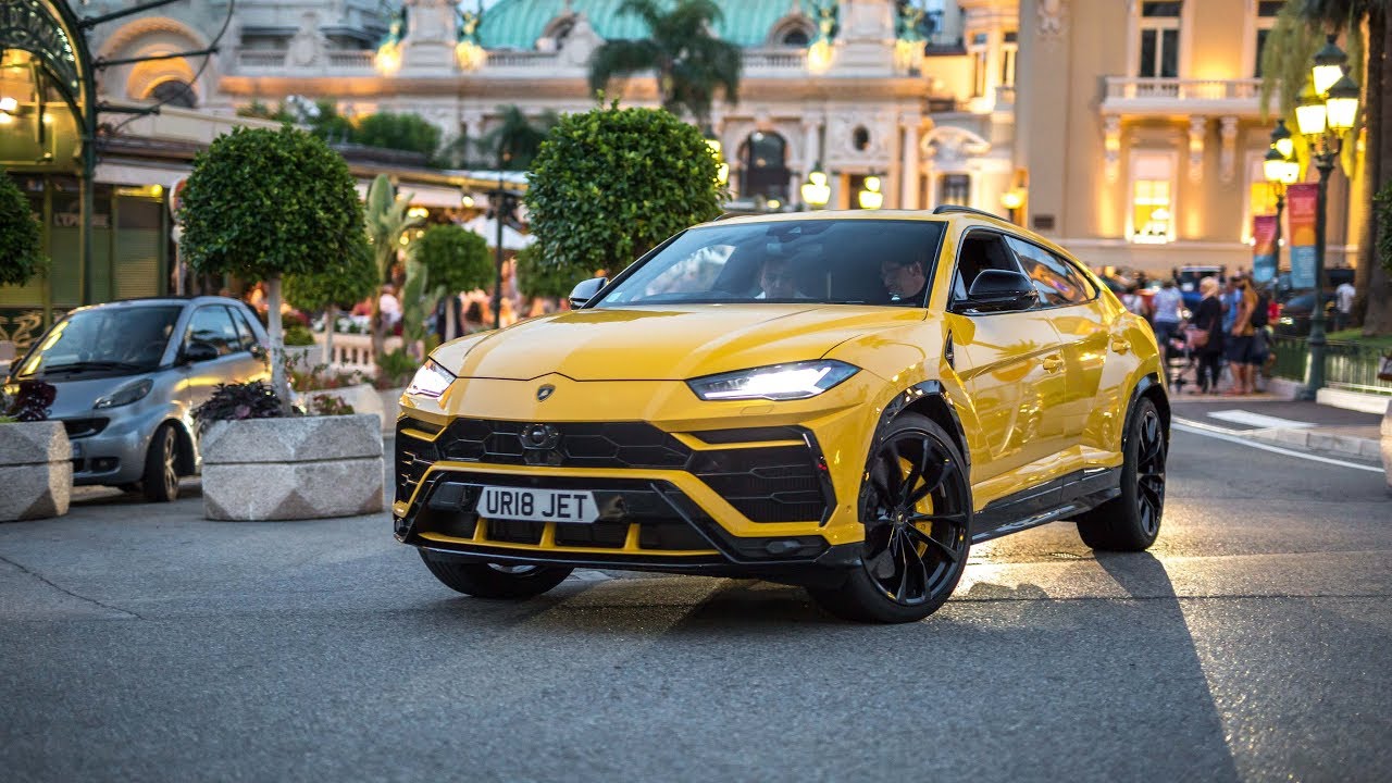 Brand New Lamborghini Urus Driving in Monaco !