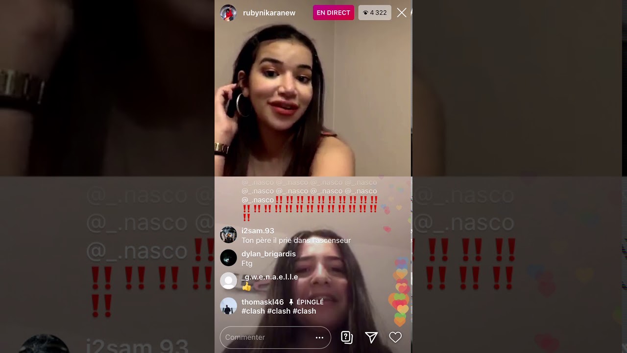 RUBY NIKARA : 3/3 RUBY PART EN GROS CLASH SUR INSTA !! Ft-Cyril 🔥😈