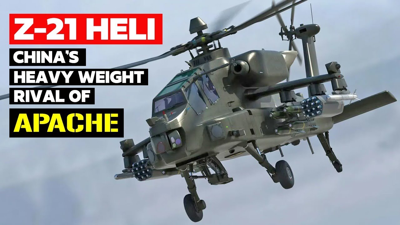 China's Z-21 Heavy Attack Helicopter, The Rival Of The AH-64 Apache