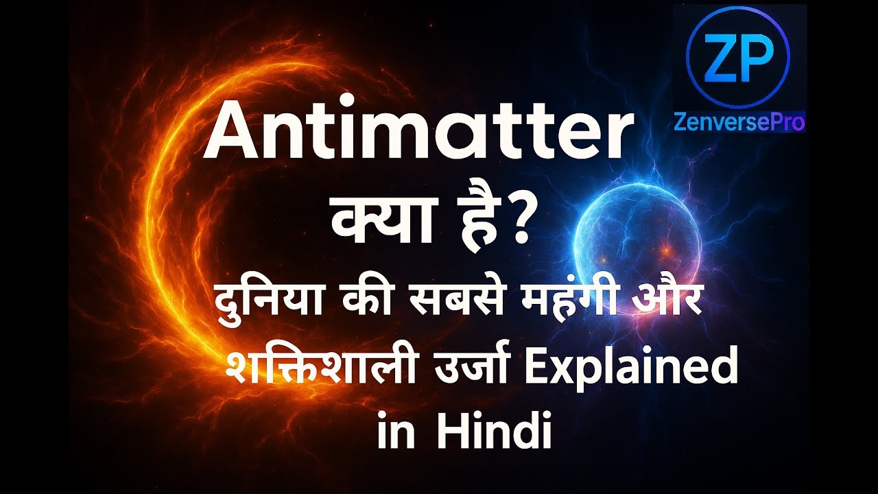 Antimatter क्या है? | दुनिया की सबसे महंगी और शक्तिशाली ऊर्जा Explained in Hindi