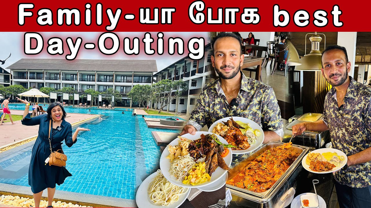 Negombo-வில் இப்டி ஒரு Resort-ஆ😱 | Surya Resort-ன் Day Out Package Buffet 😋🔥 | Crazy Pair