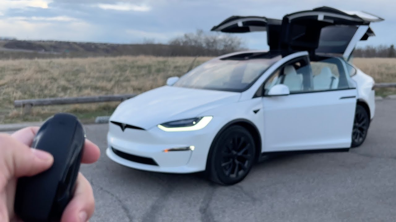 Обзор брелока Tesla Model X 2022 года