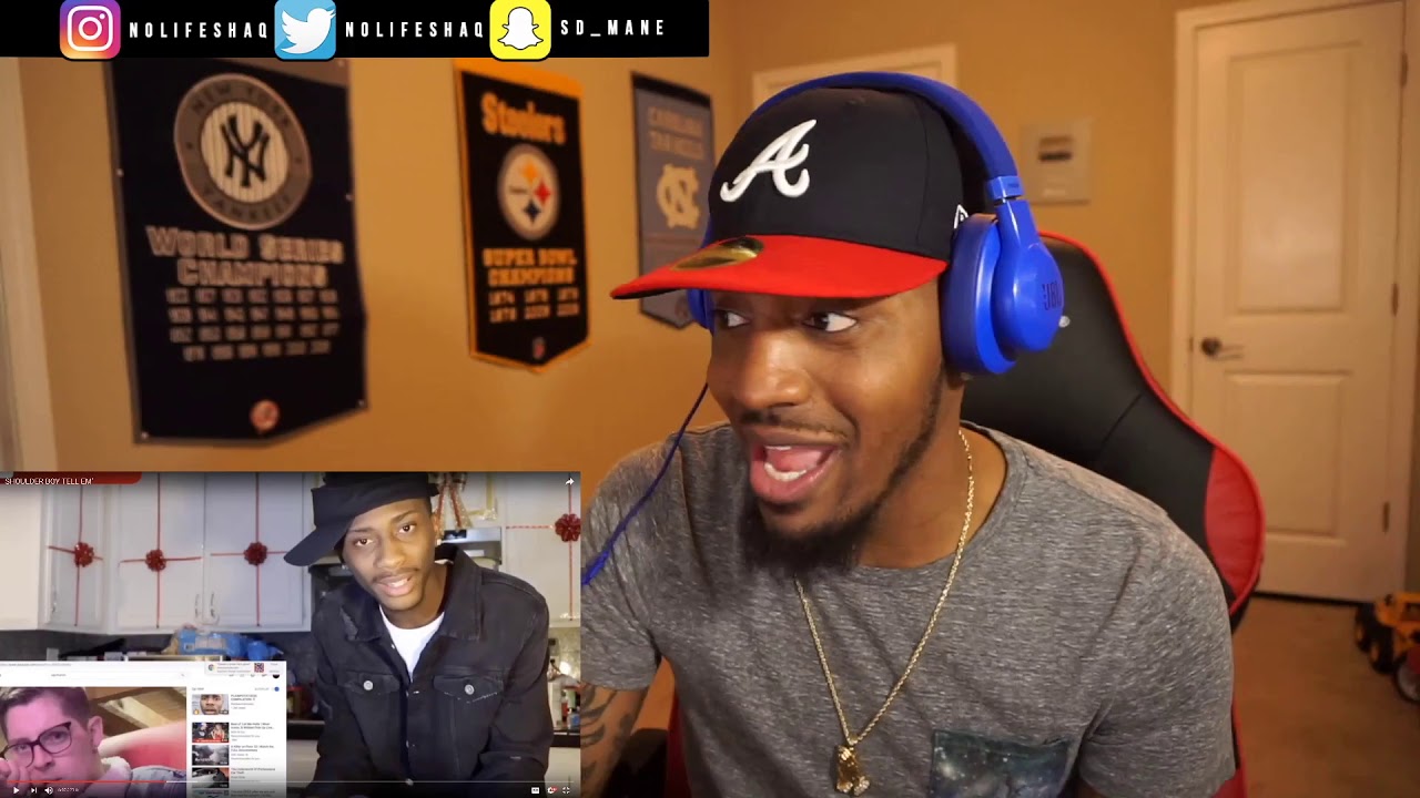 Ryan Upchurch put my reaction in his video!!!