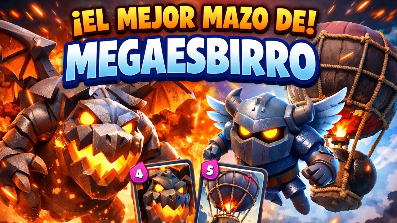 EL MEJOR MAZO CON MEGAESBIRRO (IMPARABLE) 
