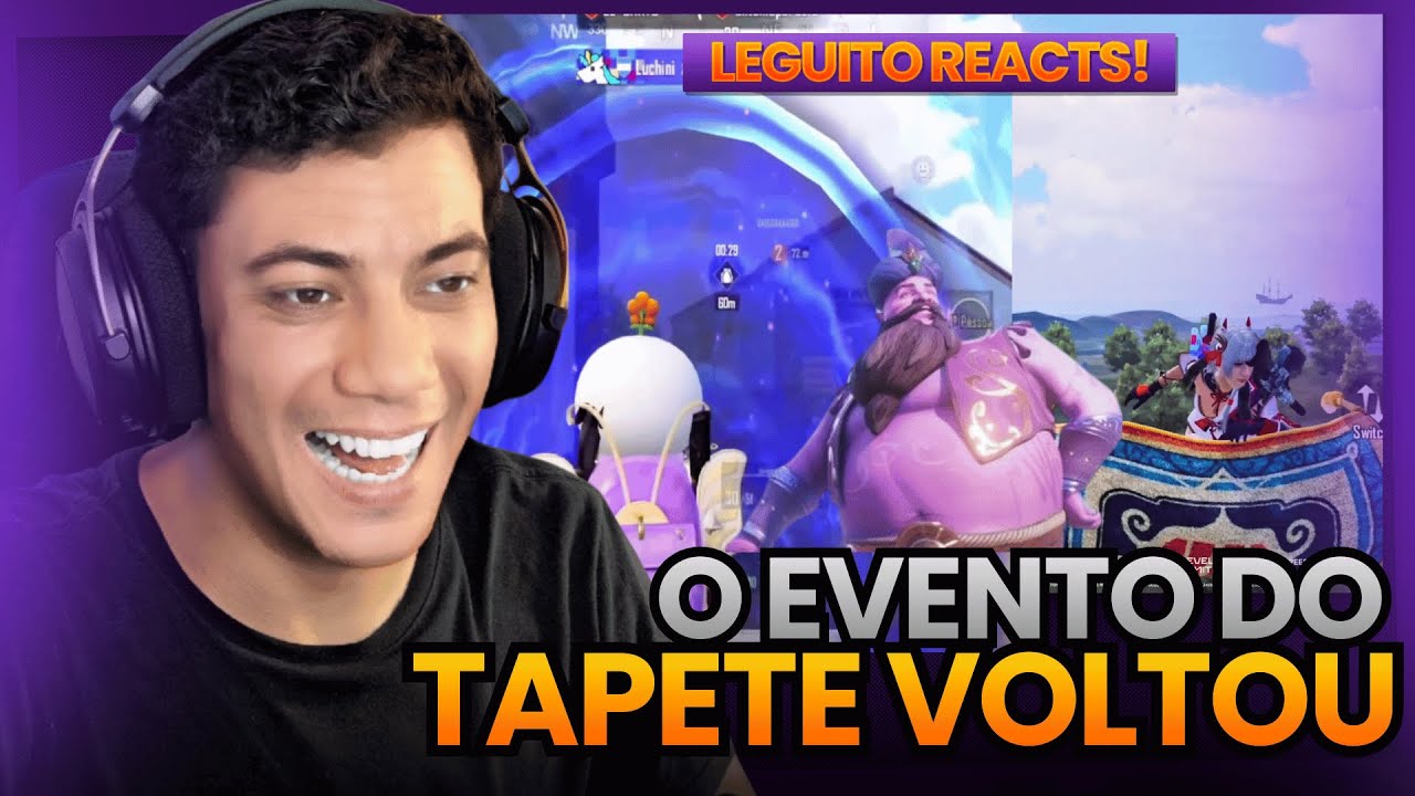 O EVENTO ESPETÁCULO AÉREO RETORNA HOJE! PUBG MOBILE REACT @Pereira XXL