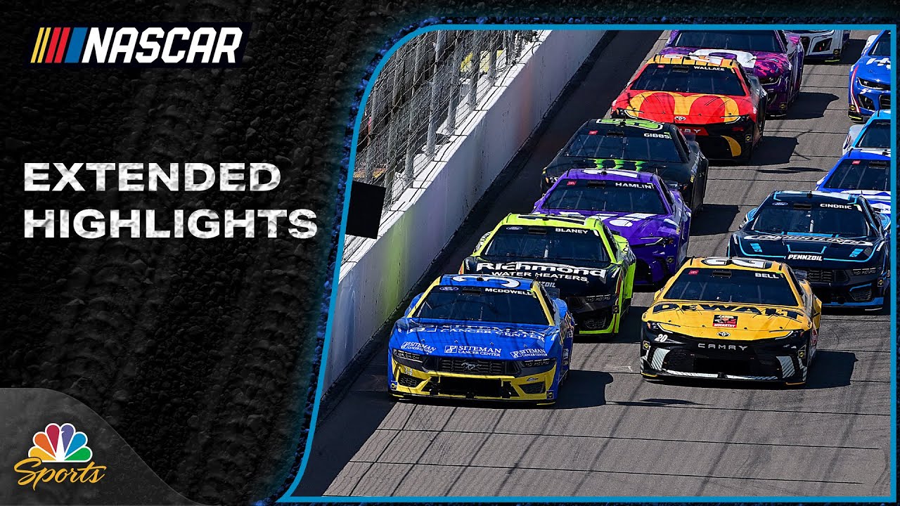 NASCAR Cup Series EXTENDED HIGHLIGHTS: Enjoy Illinois 300 | 6/2/24 | Motorsports on NBC
