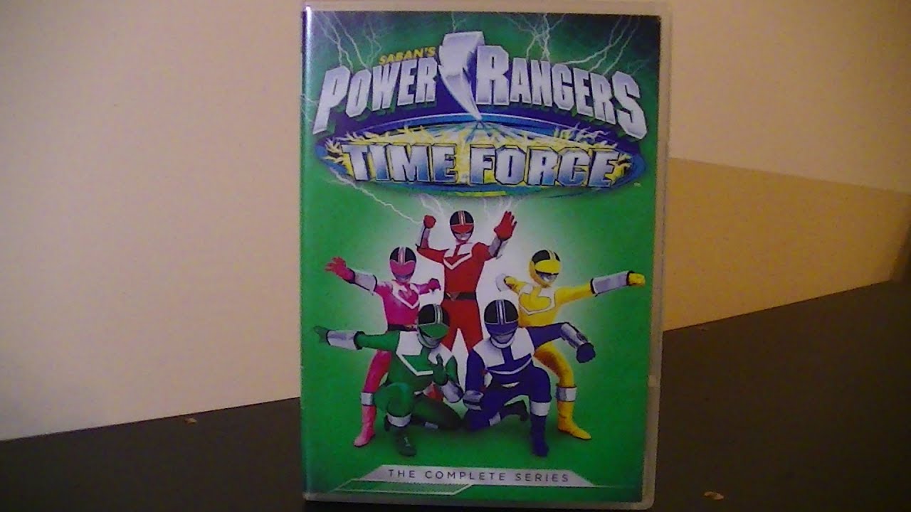 Power Rangers Time Force The Complete Series - DVD Unboxing!!