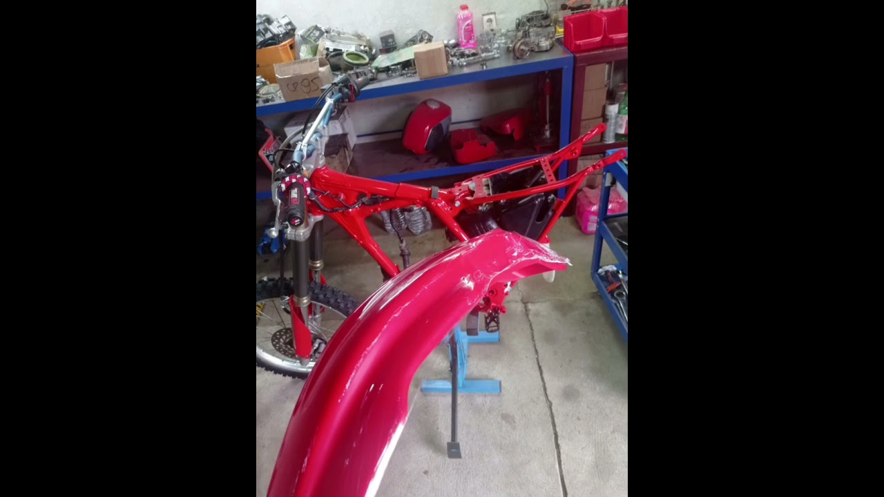 Honda CRF150R Total rebuild,engine restouration