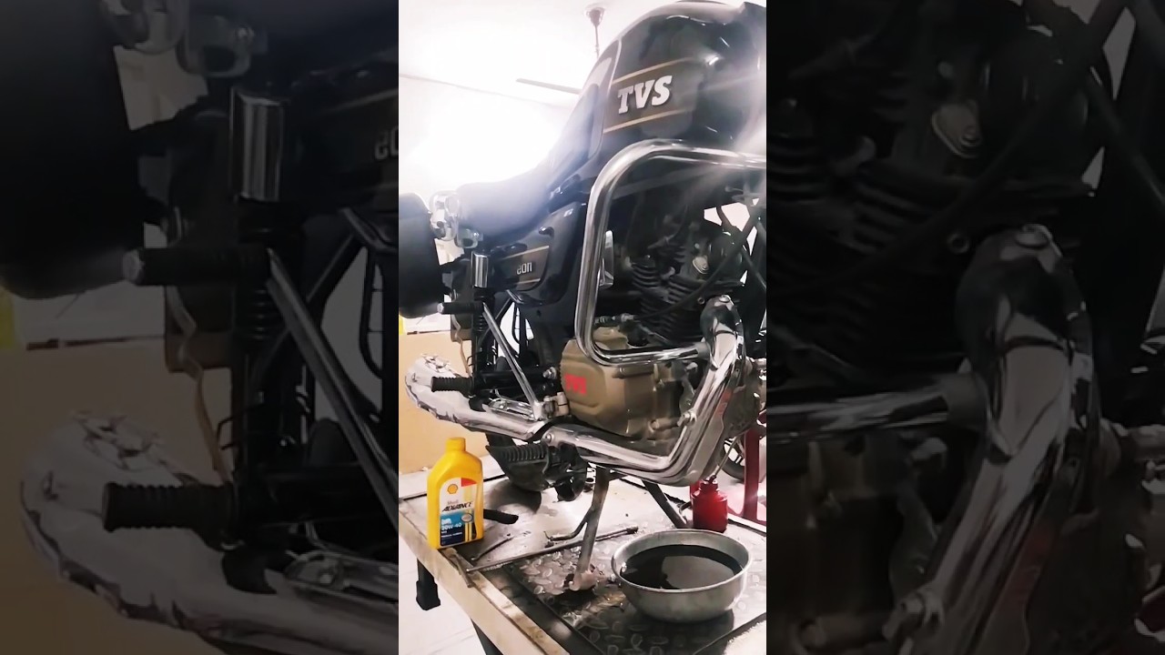 TVS bike service Radeon #trending #youtubeshorts #viral #top #bike #dost #jimin #2023