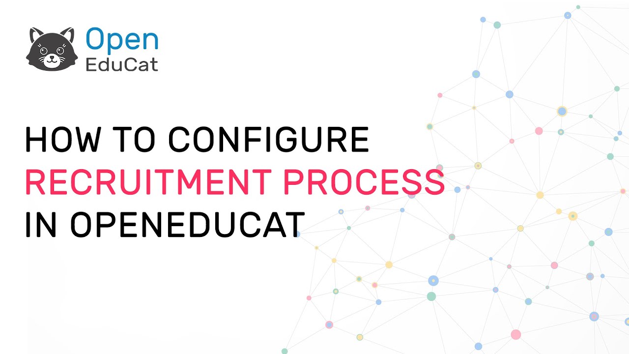 How to Configure Recruitment Process in OpenEduCat
