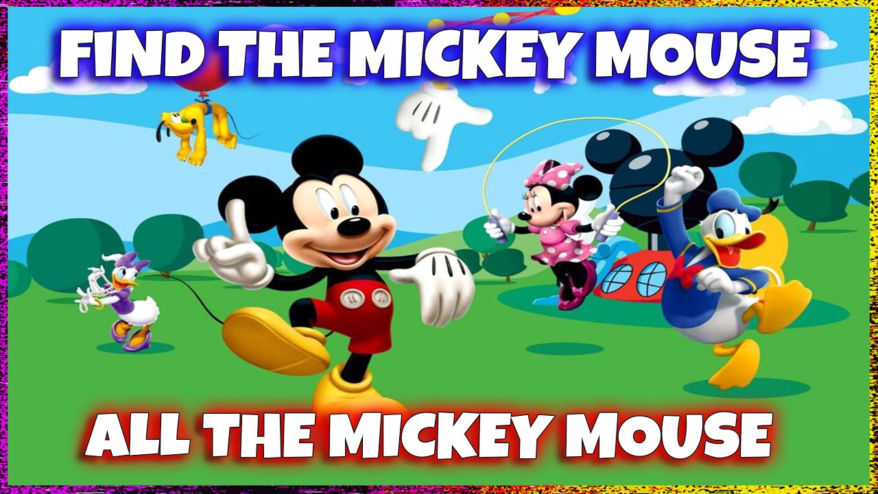 Find The Mickey Mouse - ALL The Mickey Mouse [ROBLOX]