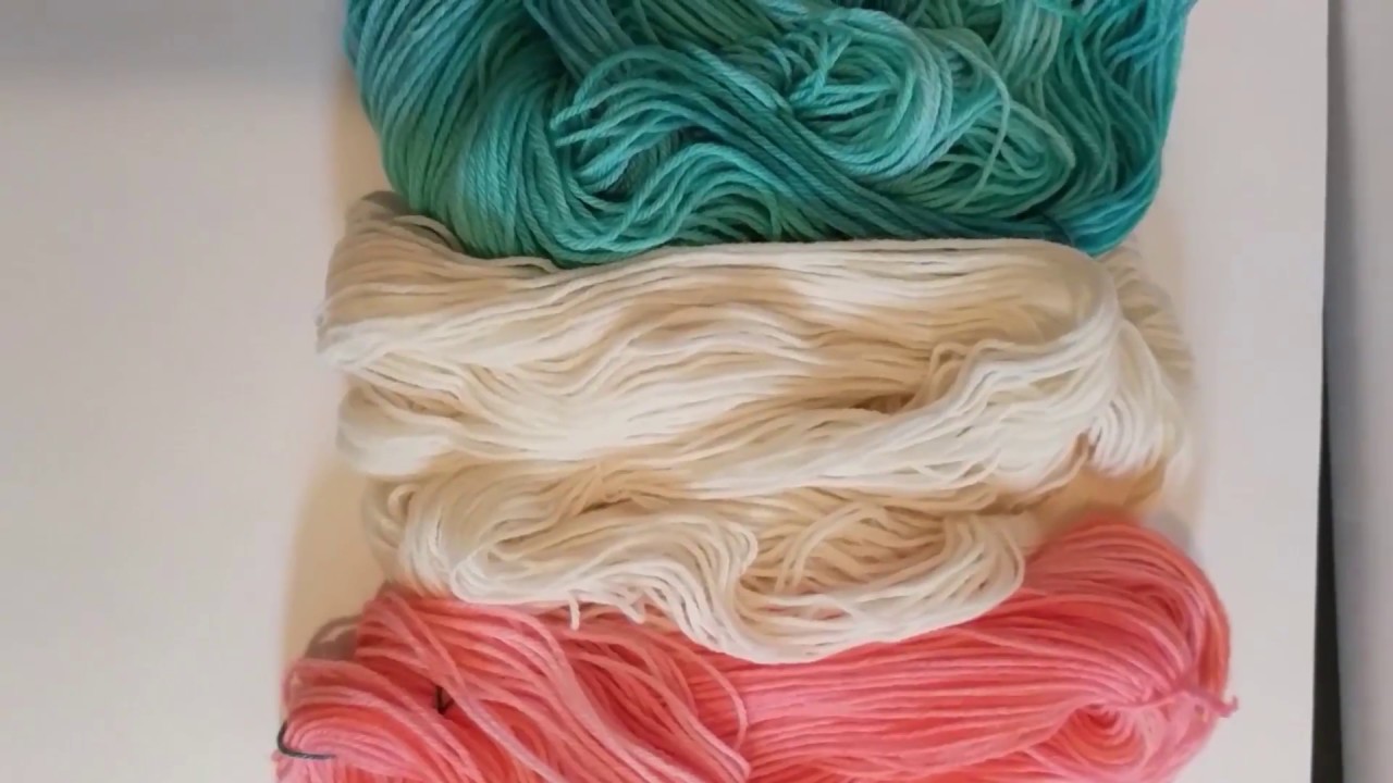 K2D4 Episode 01: How to dye tonal yarn with Wiltons food color