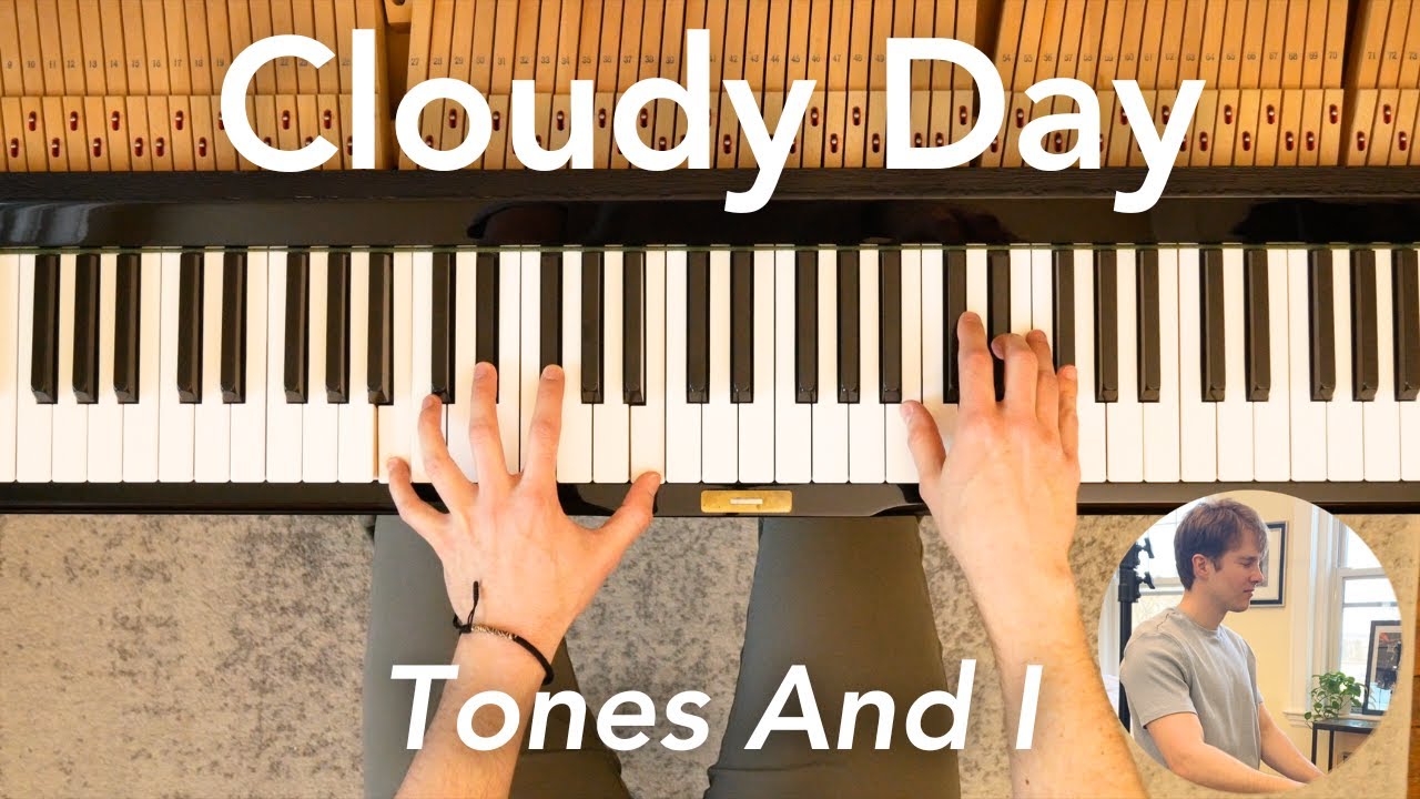 Tones And I - Cloudy Day | MEDIUM Piano Tutorial with Sheet Music