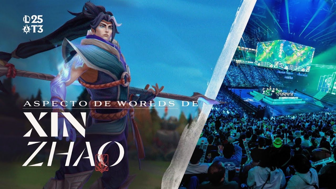 Tr&aacute;iler de aspecto de Xin Zhao Worlds - League of Legends