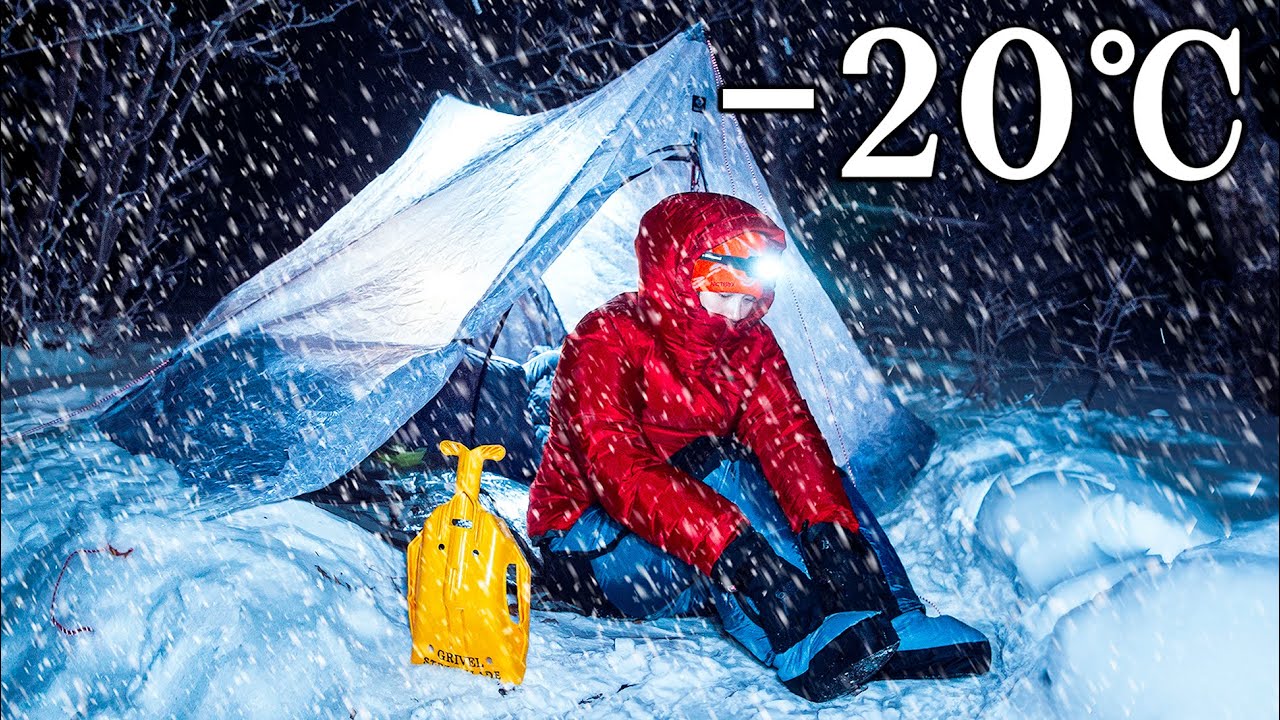Большая проблема. Выжить в пургу при температуре -20°C, сильном снегопаде и темноте.