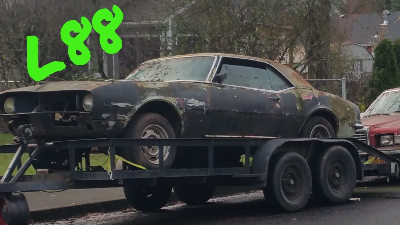 L88 427 Dana Camaro Found in Bushes!