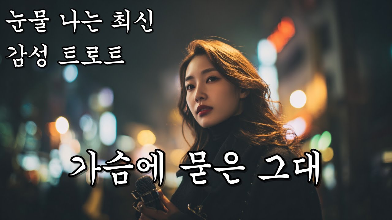가슴에 묻은 그대ㅣKpopㅣ눈물 쏟아지는 애절한 감성 트로트ㅣK-트로트ㅣ인생트로트ㅣtrotㅣ대중가요ㅣ최신 트로트ㅣ진짜 슬픈 트로트