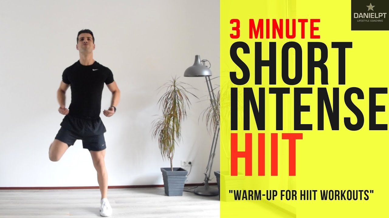 SHORT HIIT WORKOUT| No Equipment challenging 3 minute Workout | HIIT Warming up | DanielPT