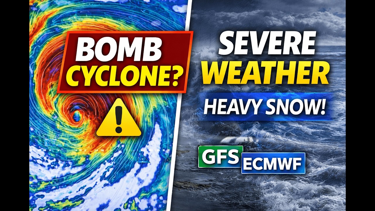 Major Storm Ahead  Severe Weather Risk and Possible Bomb Cyclone