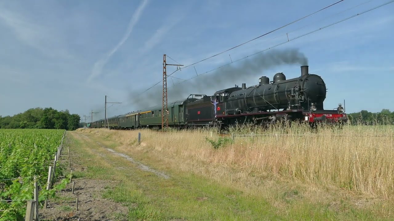 Train à vapeur Soulac 1900 en 2023