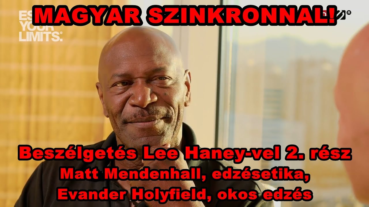 Beszélgetés Lee Haney-vel 2. rész (2/6) - Matt Mendenhall, edzésetika, Evander Holyfield, okos edzés