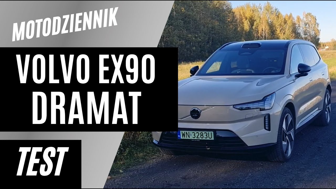 #Motodziennik test - Volvo EX90 - DRAMAT. Najgorsze Volvo, jakim jeździłem.