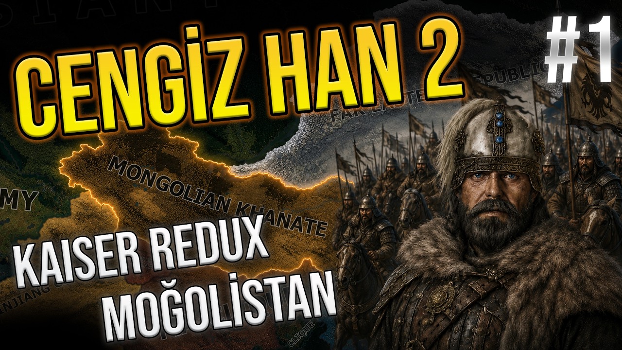 DELİ ADAM CENGİZ HAN OLURSA NE OLUR | Hearts of Iron 4