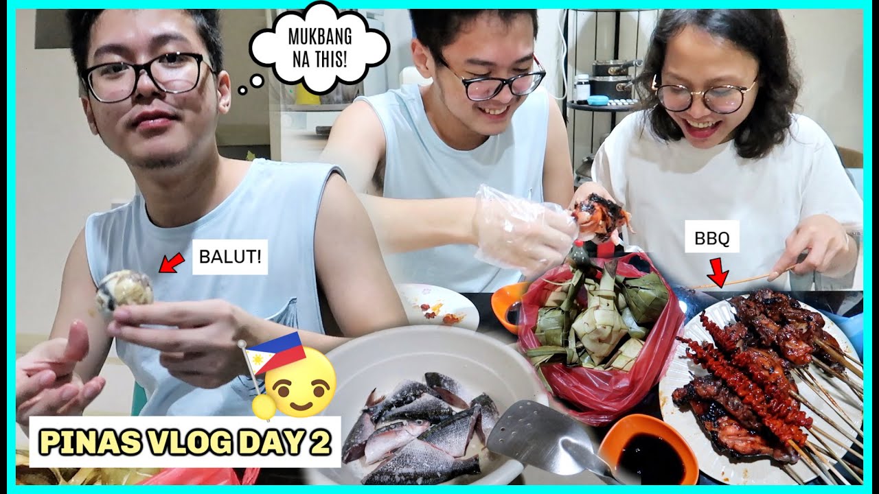 ANG SARAP NG BUHAY SA PINAS! WALANG KATAPUSANG KAINAN! PINAS VLOG DAY 2 ❤️ | rhazevlogs