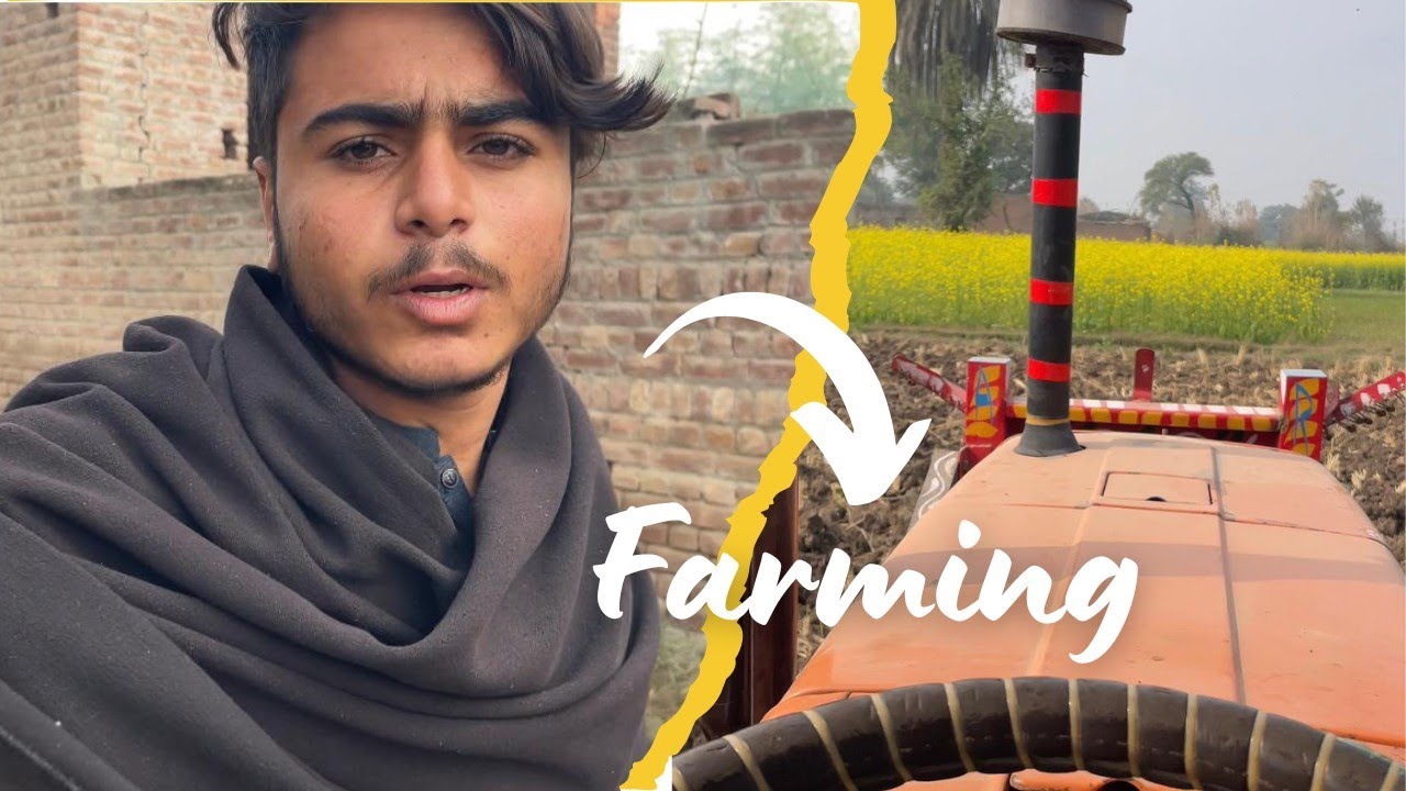 Farming in our village village life in Pakistan #dailyvlog #farming #viral #pakistan 