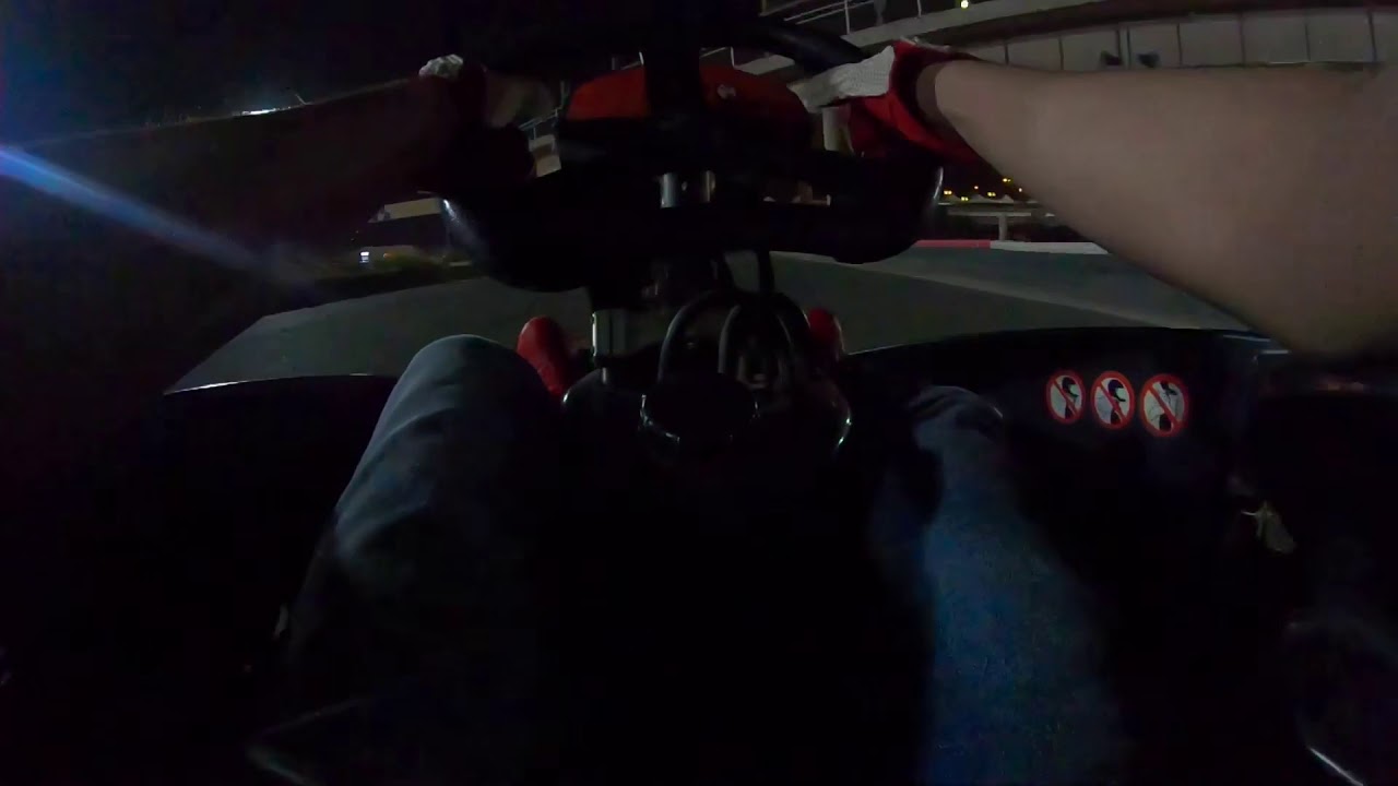 Go Kart Steering And Foot Work | POV  [sirrb circuit]