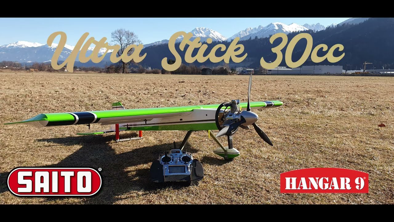 Maiden flight - Hangar 9 Ultrastick 30cc with Saito FG-60R3