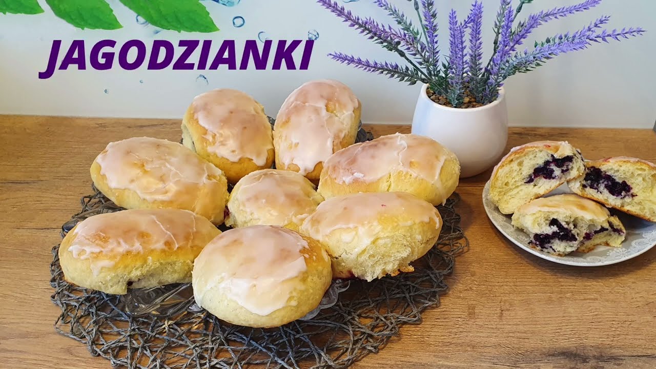 Najlepszy przepis na mięciutkie, puszyste jagodzianki. Nikt im się nie oprze / agatabodkuchni
