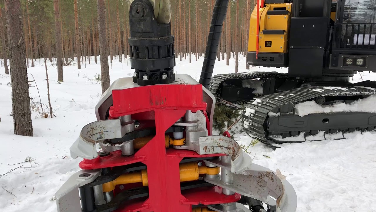 Esittelyssä: Volvo ECR145E metsäkaivinkone Flex -alustaratkaisulla & Nisulan hakkuuvarusteilla