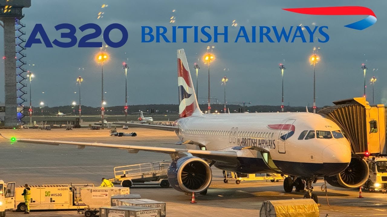 BRITISH AIRWAYS Airbus A320 🇬🇧 London Heathrow to Berlin 🇩🇪 [FULL FLIGHT REPORT]