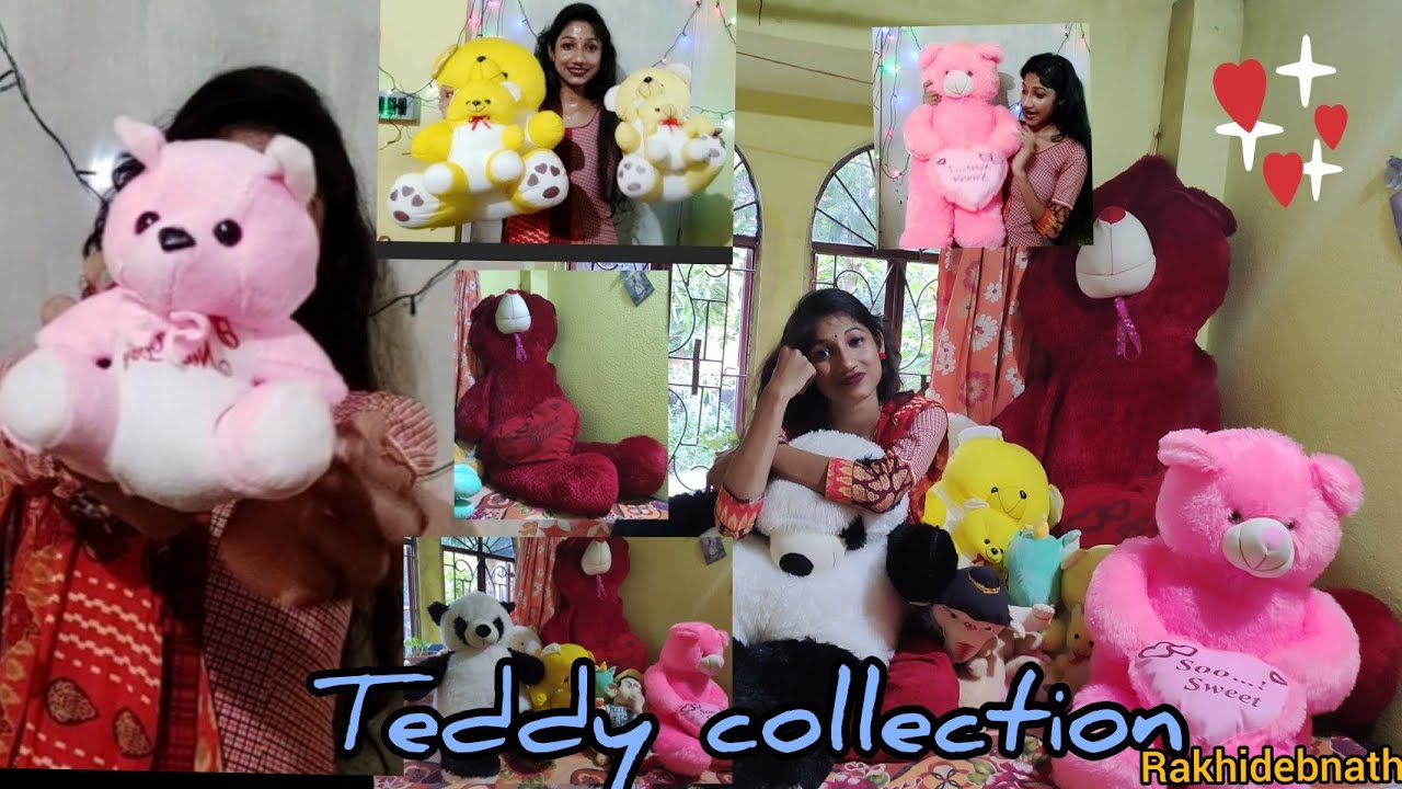 My Teddy Collection🧸// Most Requested video🙏//Bengali video