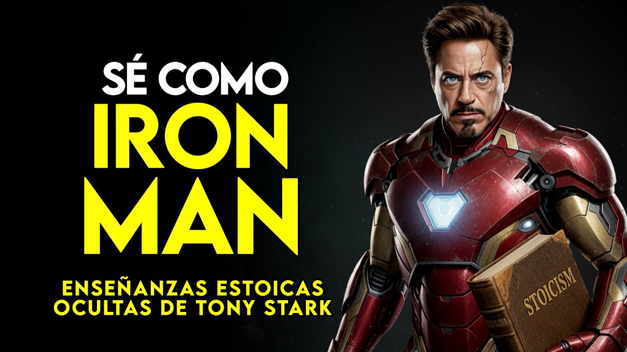 SÉ COMO TONY STARK: TRANSFORMA TU EGO EN VIRTUD | ESTOICISMO