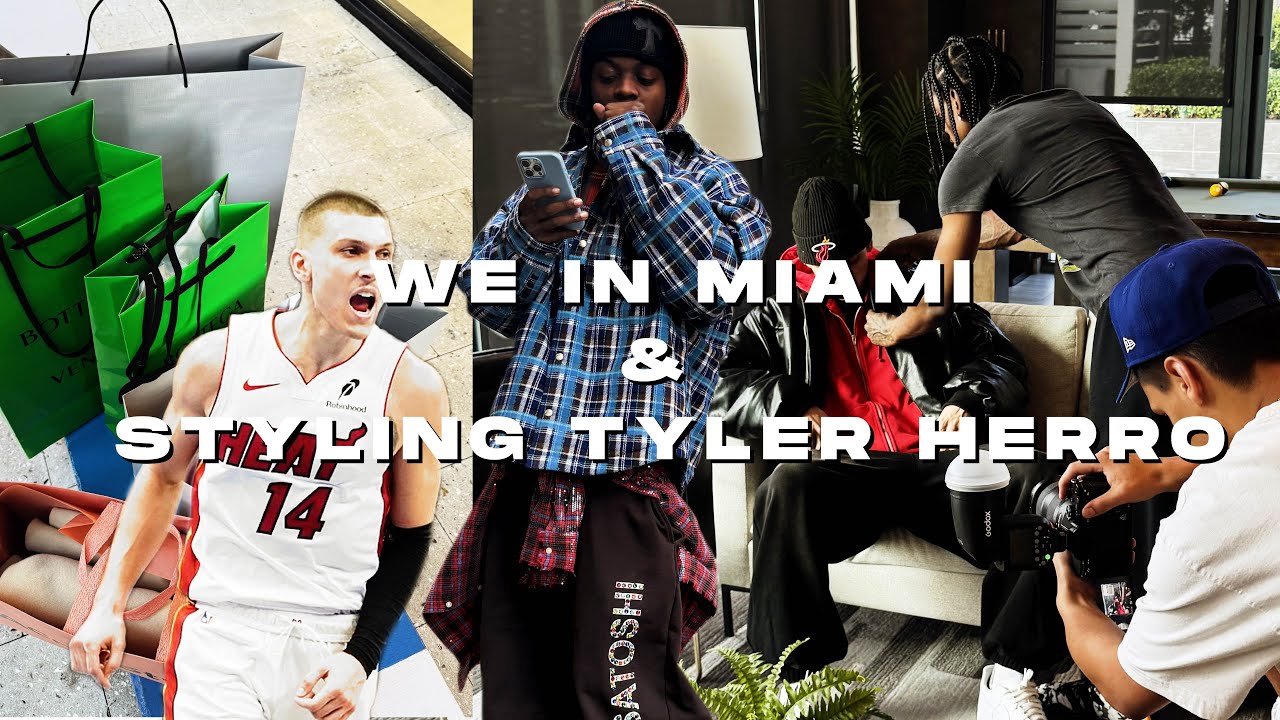 WEEK IN MY LIFE! SHOPPING IN MIAMI + STYLING TYLER HERRO!