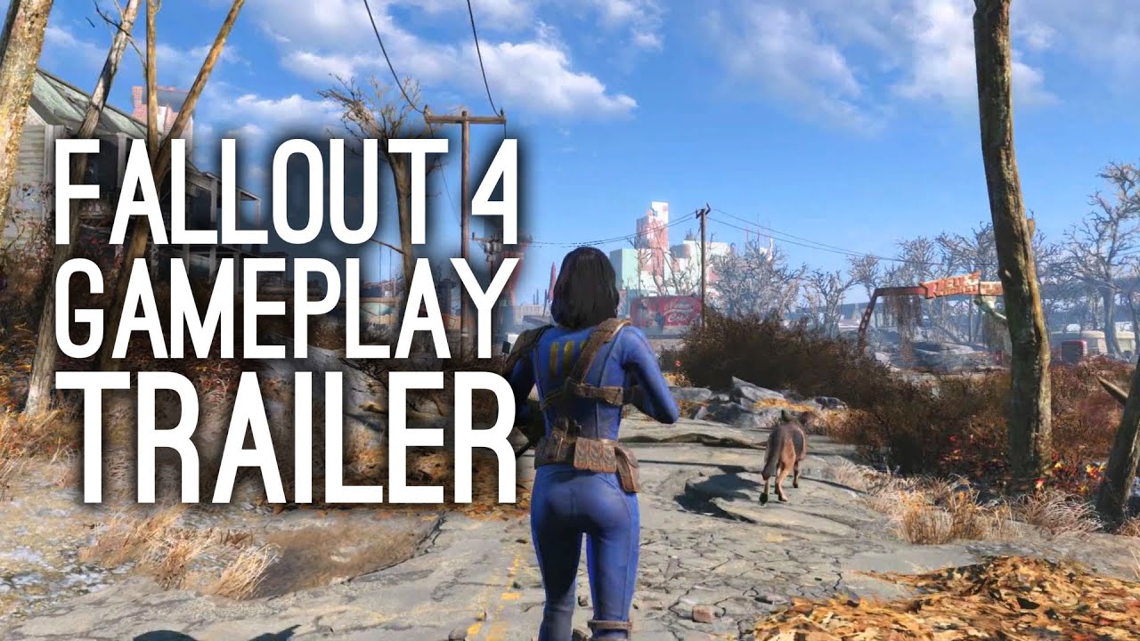 Fallout 4 Gameplay Trailer - Launch Trailer for Fallout 4