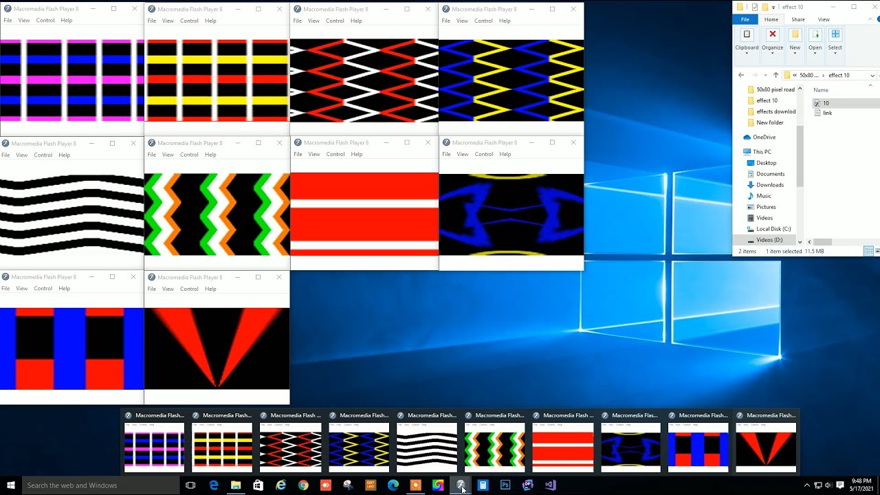 50x80 pixel road ceiling effects for T1000 Part 4