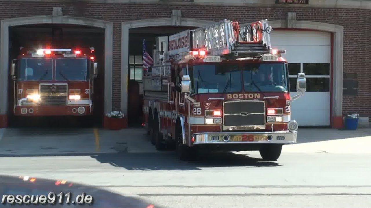 Ladder 26 + Engine 37 Boston Fire Department