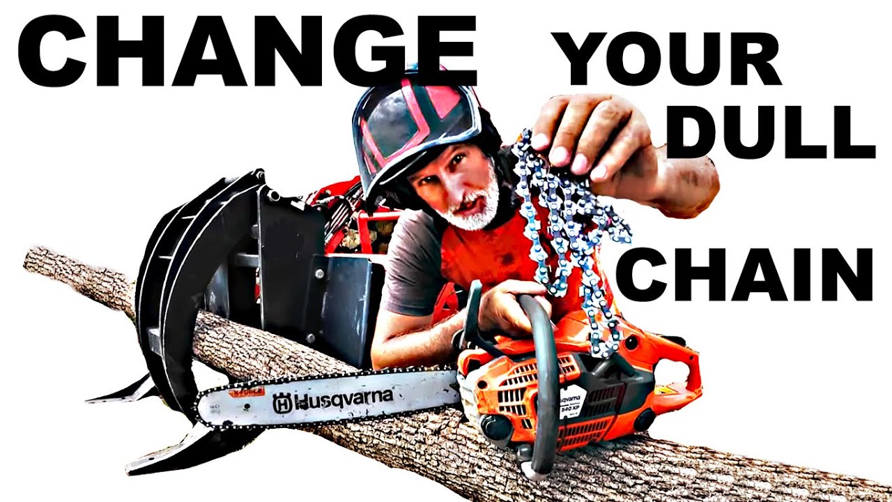 HOW LONG DO CHAINSAW CHAINS LAST? When sould you put a new one on?