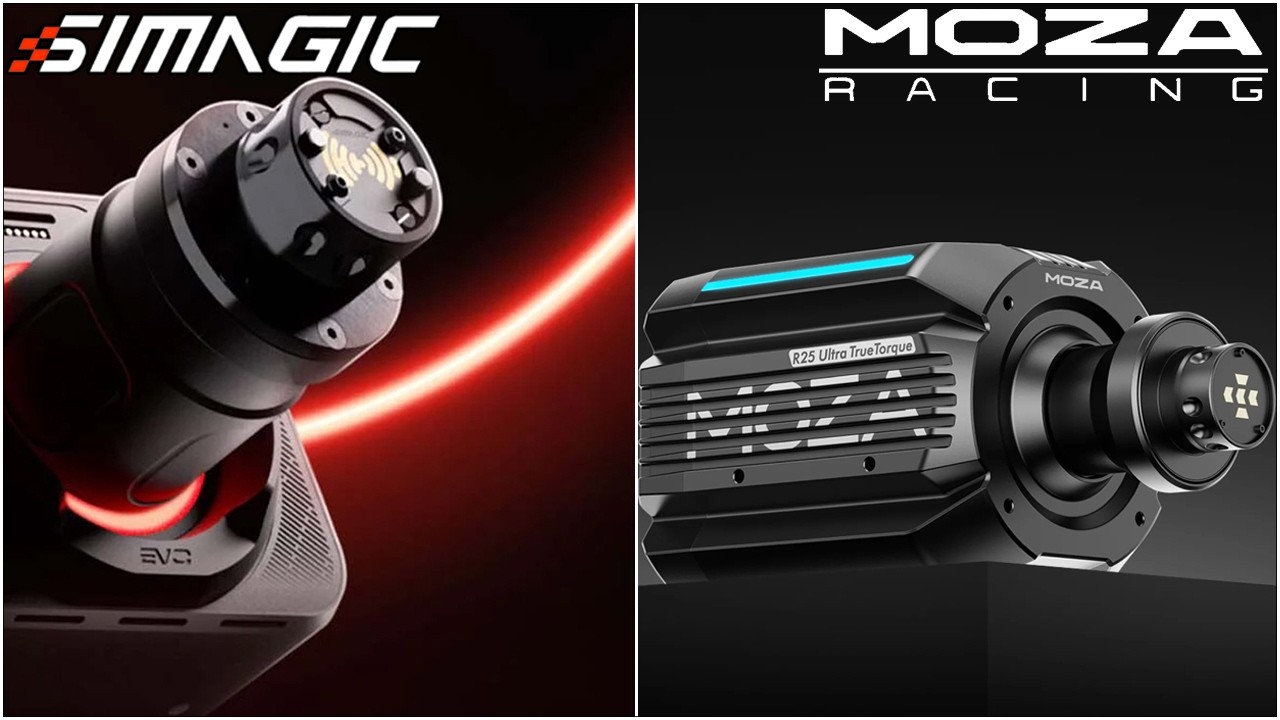 Moza R25 Ultra Vs Simagic Evo Pro - Which should you buy?