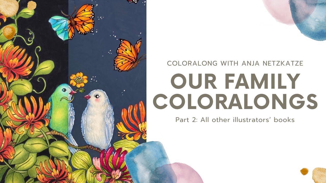 Our Family Coloralong pages (Part 2)
