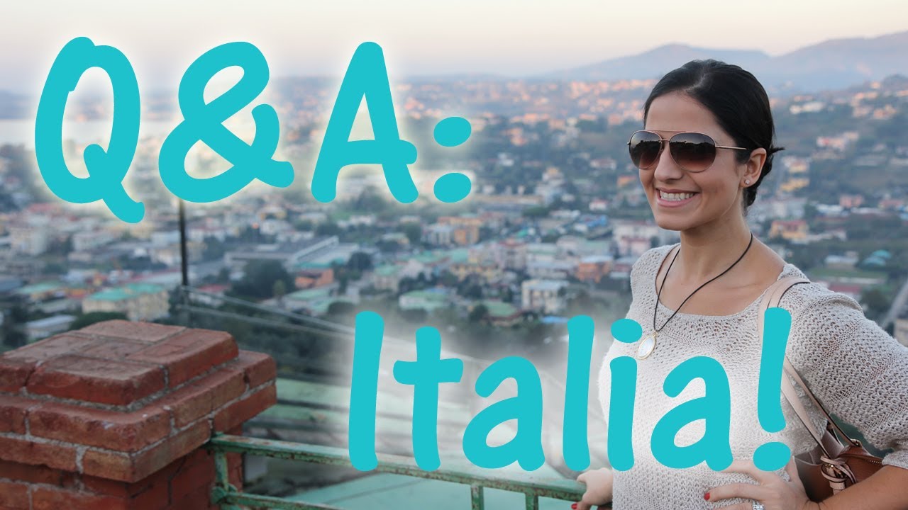 Laura's Topics: Italia - Q&A Topic 9 - Starring Laura Vitale