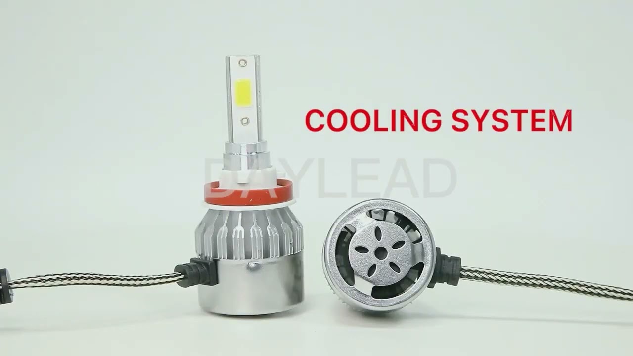Factory 72W 12000lm C6 H11 9005 9006 Car LED Headlight, LED Headlights, C6 LED Headlight